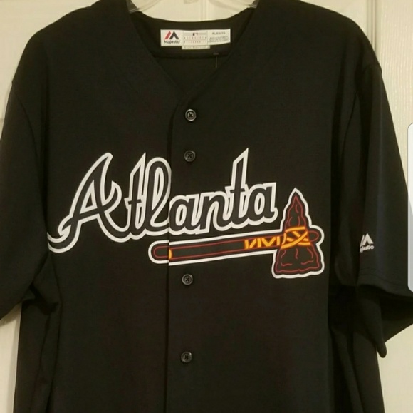 ATLANTA BRAVES MAJESTIC RONALD ACUNA JR JERSEY - Picture 2 of 8